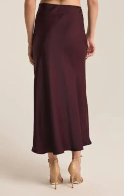 Europa Poly Sheen Skirt 5 Europa Poly Sheen Skirt -Occasionally Yours Z Supply Europa Poly Sheen Skirt Berry Wine ZK234341 BYW BACK 740x 0813c198 278d 4652 8a4b f4cb0166fc92