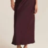 Europa Poly Sheen Skirt