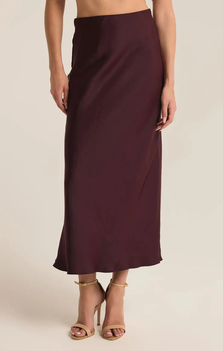 Europa Poly Sheen Skirt Europa Poly Sheen Skirt -Occasionally Yours Z Supply Europa Poly Sheen Skirt Berry Wine ZK234341 BYW FRONT 740x 1f8c34b1 4b8c 458c b123 7f9d3ea8f9a6