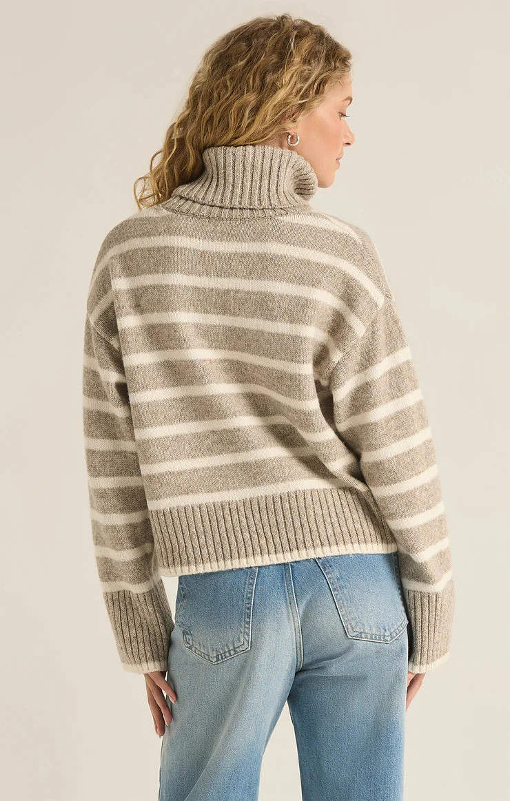 Josephine Stripe Sweater Josephine Stripe Sweater -Occasionally Yours Z Supply Josephine Stripe Turtleneck Sweater ZW243828 HTP BACK 740x ffa3ccda f349 4808 883b cb1228257fbf