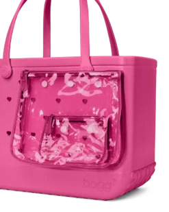 Valentine's Original Boggs - Tonal 16 Valentine's Original Boggs - Tonal -Occasionally Yours bogg bag original boggs tonal heart shimmer haute pink 5