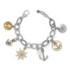 Anchors Aweigh Charm Bracelet -Occasionally Yours brighton anchors aweigh charm bracelet silver gold 1