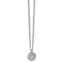 Contempo Nuevo Petite Dome Necklace -Occasionally Yours brighton contempo nuevo petite dome necklace 2