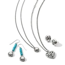 Contempo Nuevo Petite Dome Necklace -Occasionally Yours brighton contempo nuevo petite dome necklace 4
