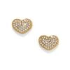 Illumina Celeste Heart Post Earrings -Occasionally Yours brighton illumina celeste heart post earrings gold 1