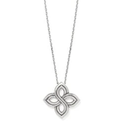 Interlok Floral Knot Necklace