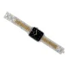 Mosaic Two Tone Watch Band 2 Mosaic Two Tone Watch Band -Occasionally Yours brighton mosaic two tone watch band silver gold 1