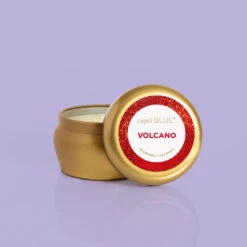 Volcano Mini Tin - 3 Oz 4 Volcano Mini Tin - 3 Oz -Occasionally Yours capri blue volcano glam gold mini tin CB 603 VOL 2