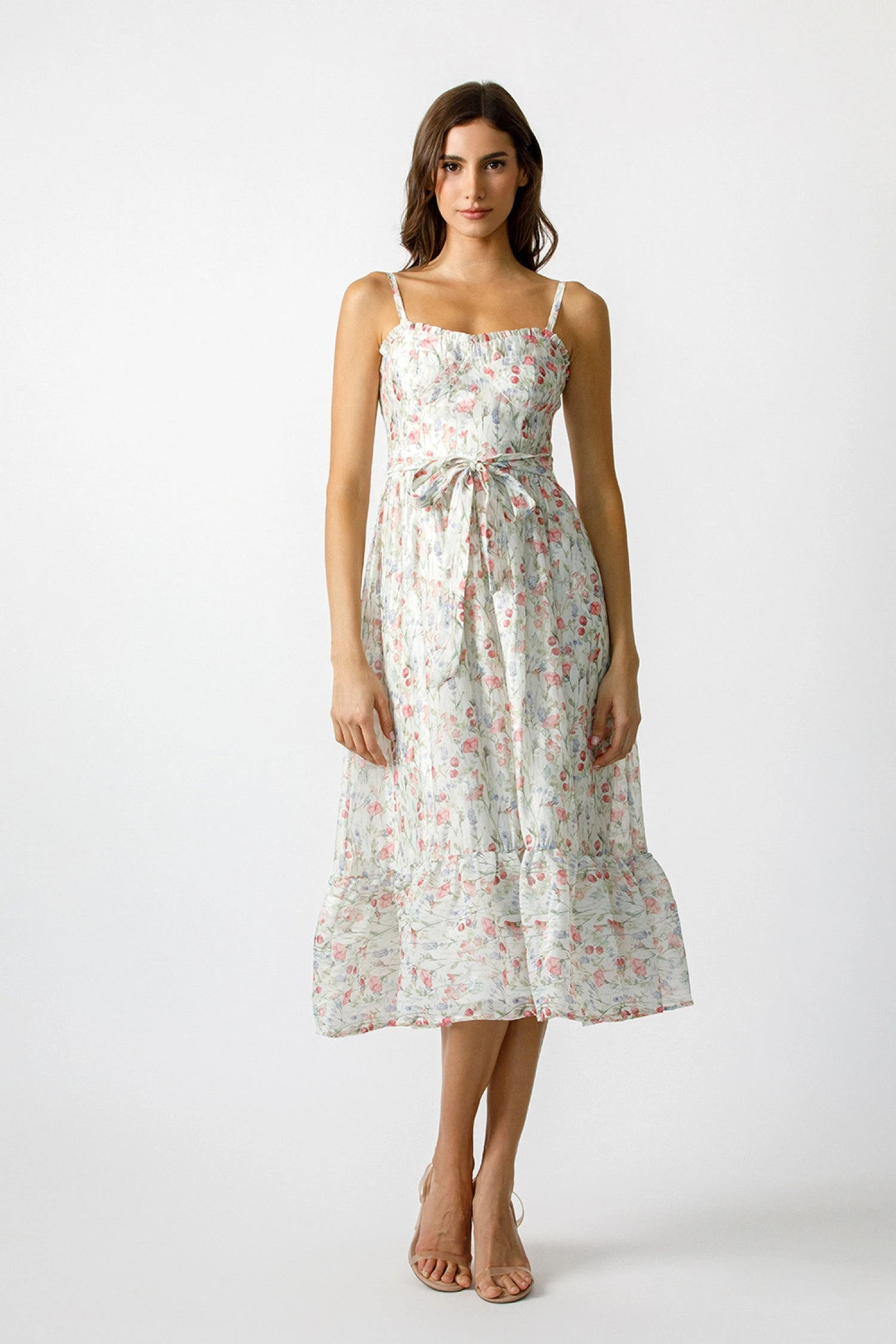 Willow Midi Dress Willow Midi Dress -Occasionally Yours daisy mercantile willow midi dress ivory 2