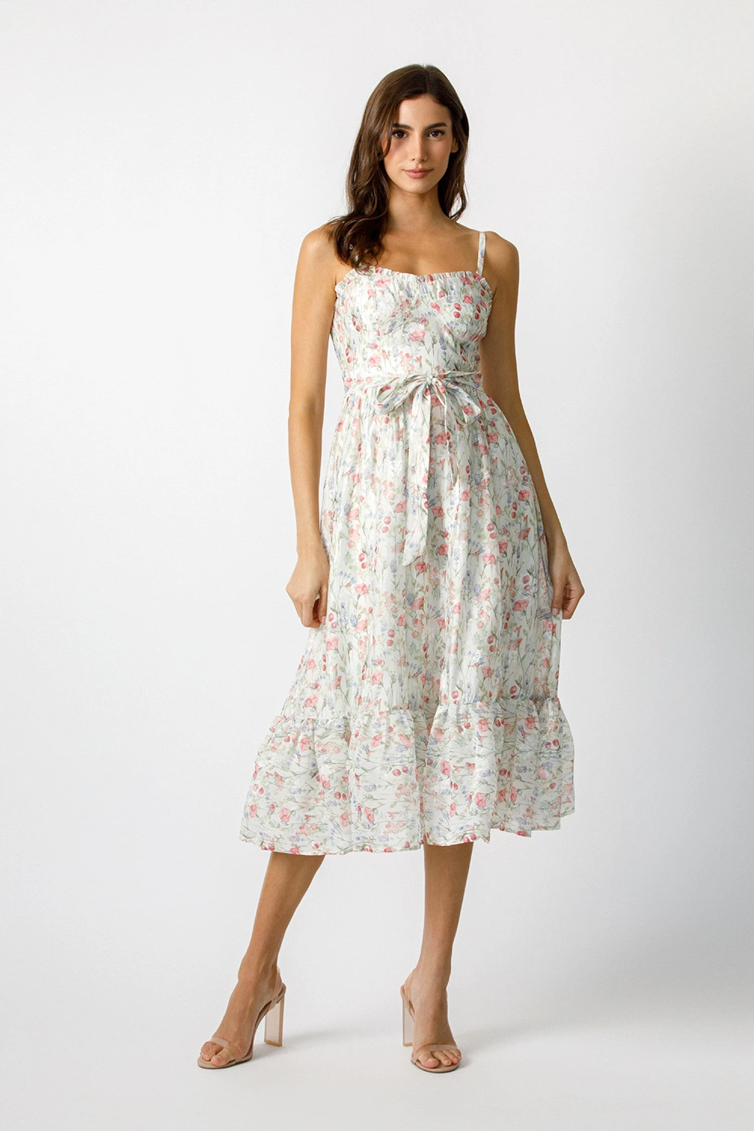 Willow Midi Dress Willow Midi Dress -Occasionally Yours daisy mercantile willow midi dress ivory 3