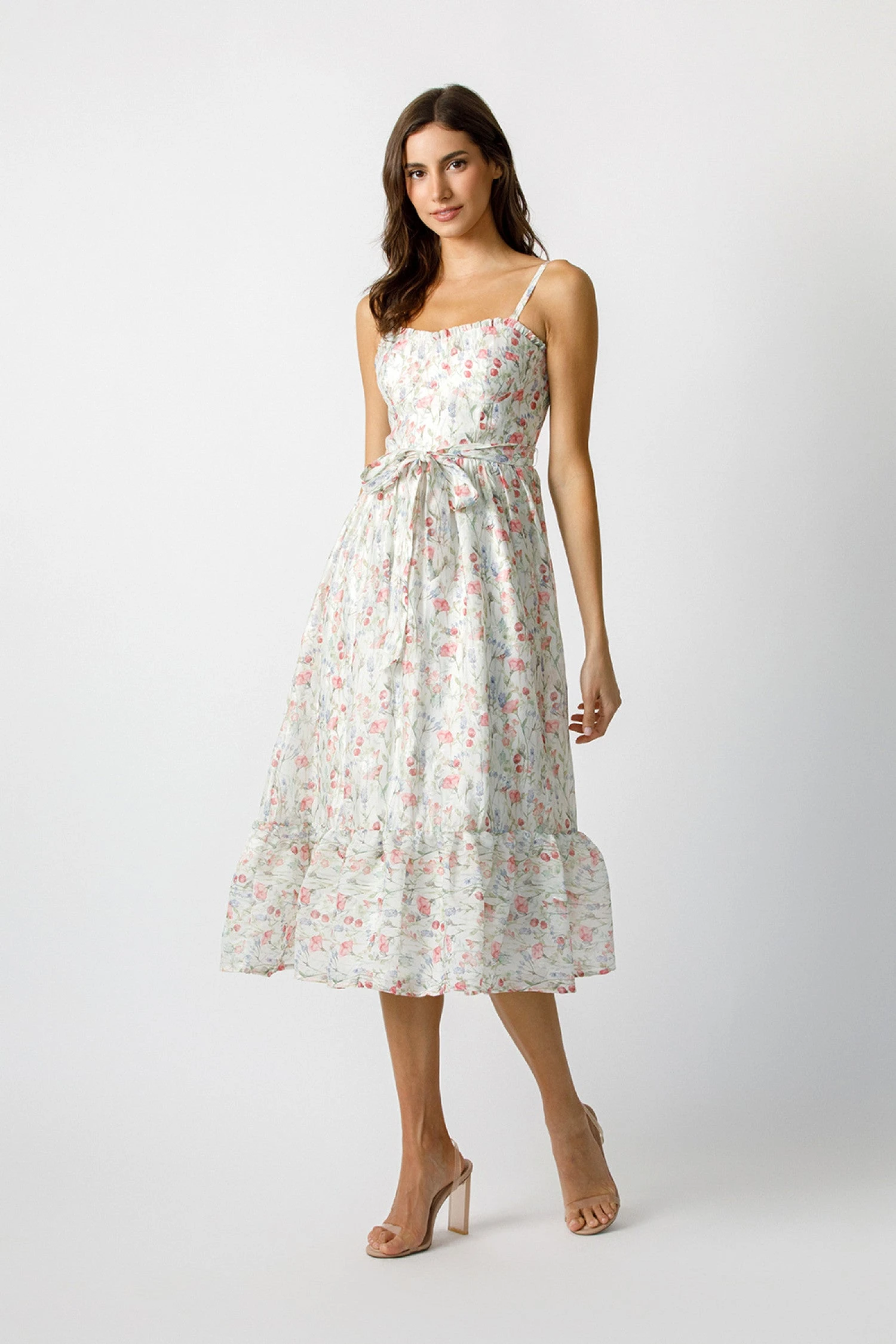 Willow Midi Dress Willow Midi Dress -Occasionally Yours daisy mercantile willow midi dress ivory 4