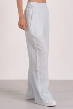 Going Places Gauze Pants -Occasionally Yours dm going places gauze pants light blue 2
