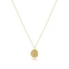 16" Necklace Gold - Inspire Small Gold Charm -Occasionally Yours enewton 16 necklace gold inspire small gold charm