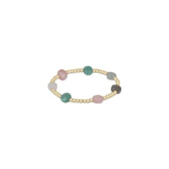 Admire Gold 3mm Bead Bracelet - Hot Mess