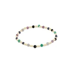 Enewton Extends - Gemstone Gold Sincerity Pattern 3mm Bead Bracelet -Occasionally Yours enewton extends gemstone gold sincerity pattern 3mm bead bracelet hot mess fw