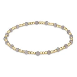 Enewton Extends - Gemstone Gold Sincerity Pattern 3mm Bead Bracelet -Occasionally Yours enewton extends gemstone gold sincerity pattern 3mm bead bracelet labradorite
