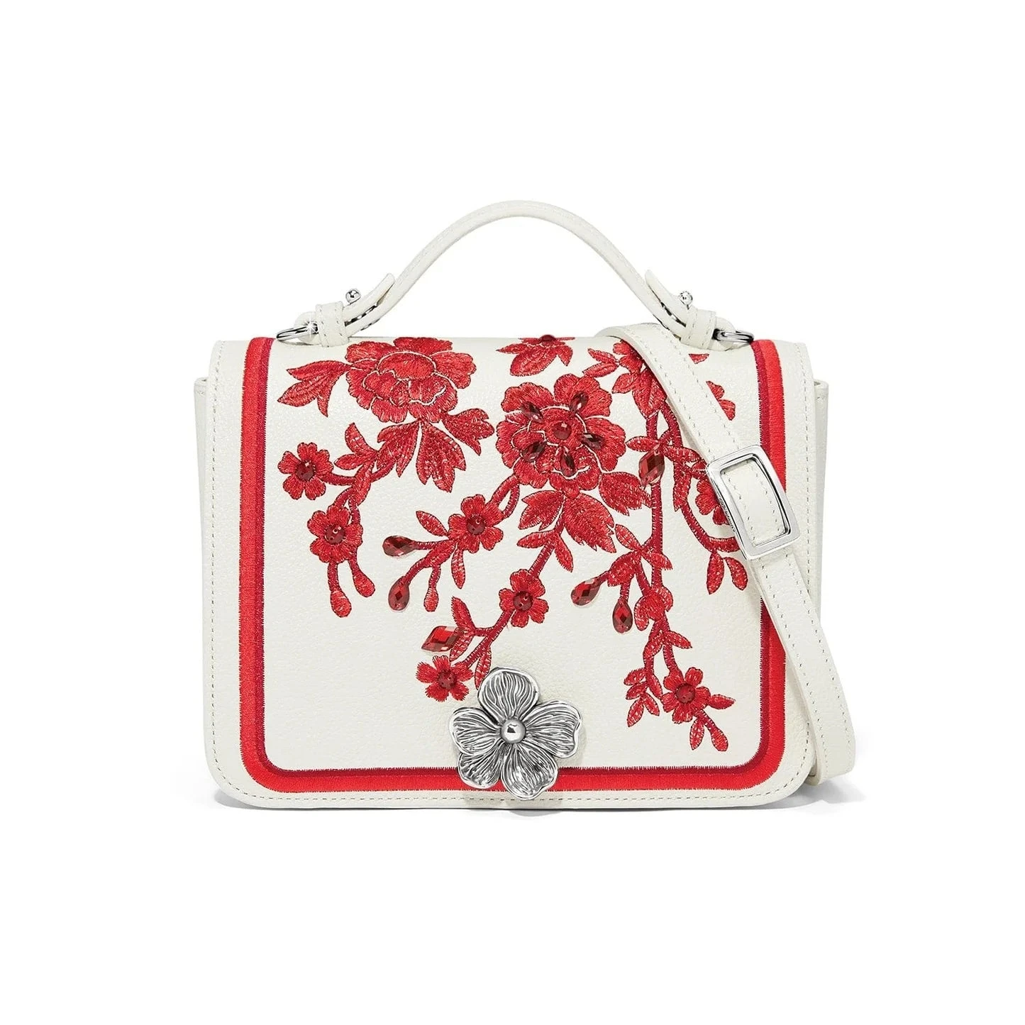 Everbloom Ruby Essie Flap Bag Everbloom Ruby Essie Flap Bag -Occasionally Yours everbloom ruby essie flap bag white red 0 1445x 75fbb78b 1ad3 44ed b45d e42c3154c586