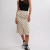 FREE PEOPLE Analise Printed Midi Skirt