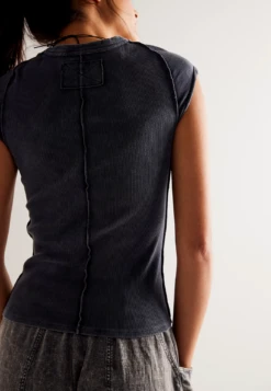 FREE PEOPLE Ever Had Tee 6 FREE PEOPLE Ever Had Tee -Occasionally Yours fp ever had tee black 5