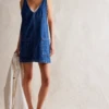 FREE PEOPLE High Roller Skirtall 1 FREE PEOPLE High Roller Skirtall -Occasionally Yours fp high roller skirtal sapphire blue 1