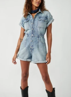 FREE PEOPLE Marci Cuffed Shortall