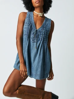FREE PEOPLE Webster Romper 5 FREE PEOPLE Webster Romper -Occasionally Yours fp webster romper falling rain wash 4
