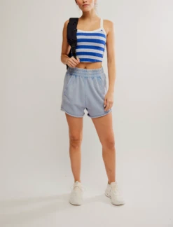 Occasionally Yours -Occasionally Yours fpm all clear striped cami electric shock combo 2