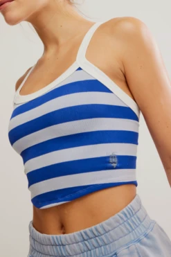 All Clear Striped Cami 6 All Clear Striped Cami -Occasionally Yours fpm all clear striped cami electric shock combo 5