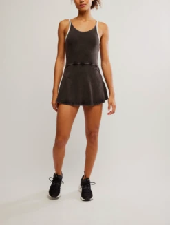 Hot Shot Skortsie -Occasionally Yours fpm hot shot skortsie black 6