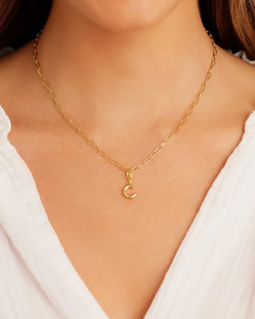 Alphabet Helium Parker Charm Alphabet Helium Parker Charm -Occasionally Yours gorjana alphabet helium parker charm C 2