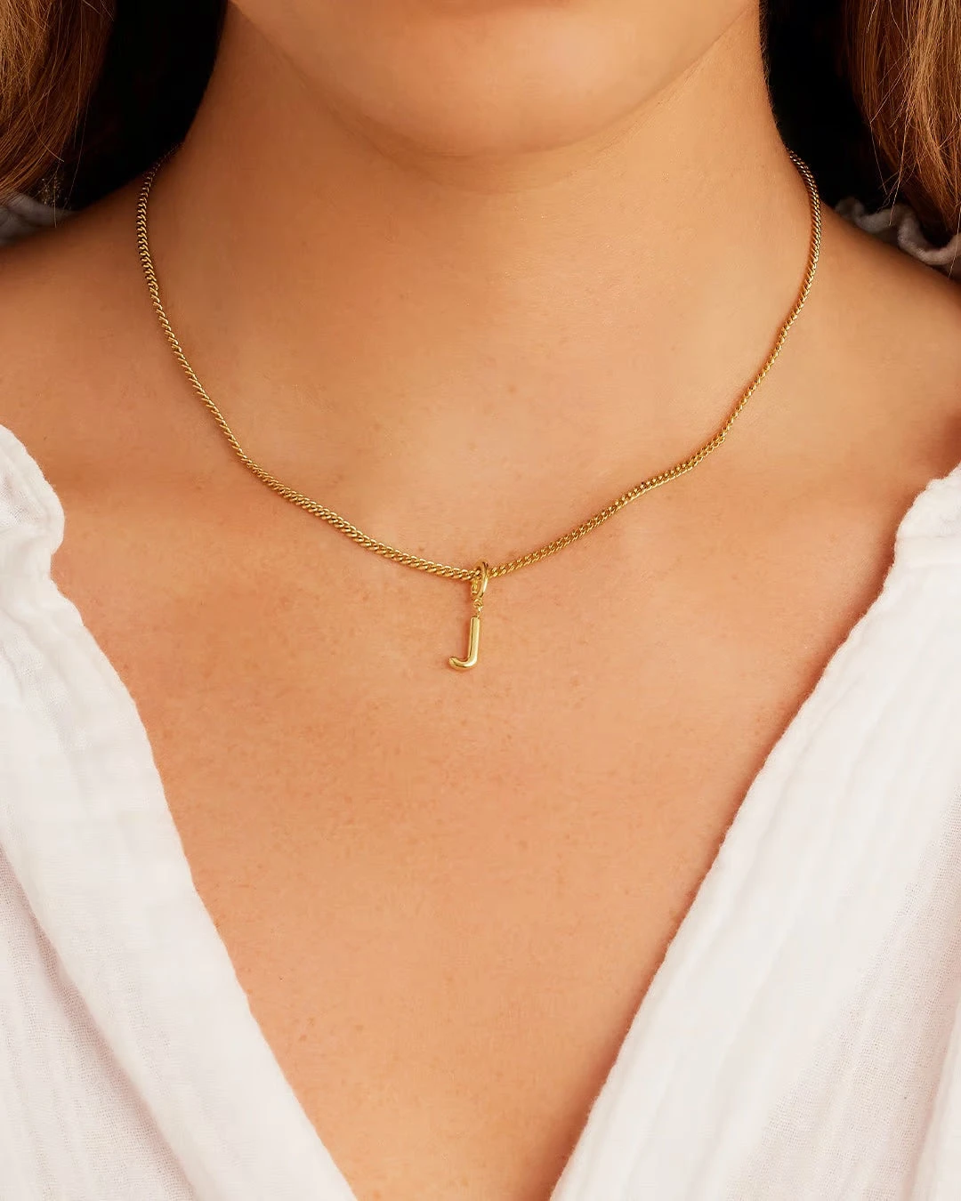 Alphabet Helium Parker Charm Alphabet Helium Parker Charm -Occasionally Yours gorjana alphabet helium parker charm J 2