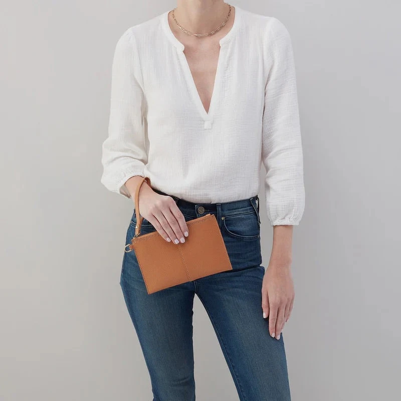 Vida Small Pouch Vida Small Pouch -Occasionally Yours hobo vida small pouch micro pebbled leather biscuit 3