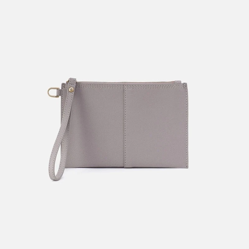 Vida Small Pouch Vida Small Pouch -Occasionally Yours hobo vida small pouch micro pebbled leather morning dove grey 1