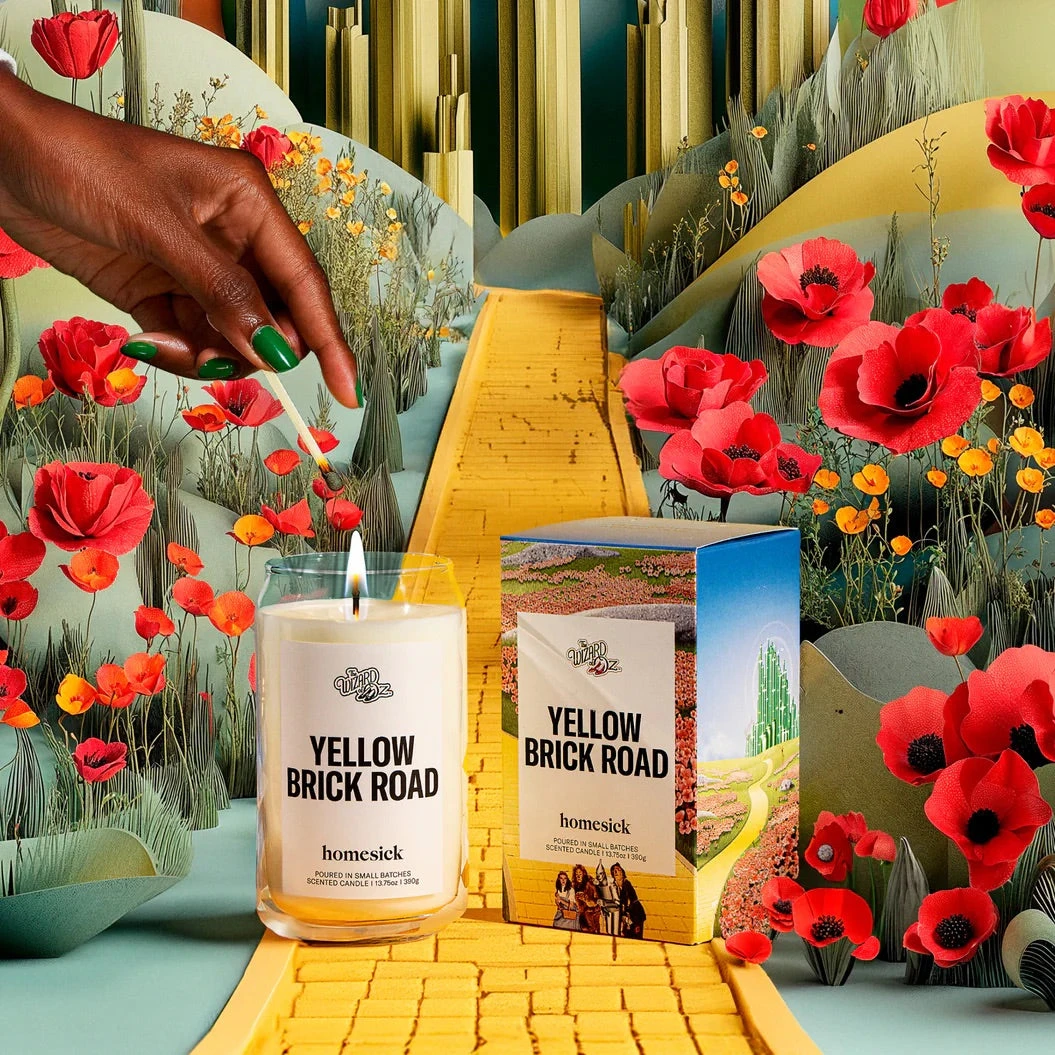Yellow Brick Road Candle Yellow Brick Road Candle -Occasionally Yours homesick yellow brick road candle 2