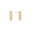 Joy Stud Earrings - 6mm Gold 2 Joy Stud Earrings - 6mm Gold -Occasionally Yours joy stud earrins 6mm gold enewton