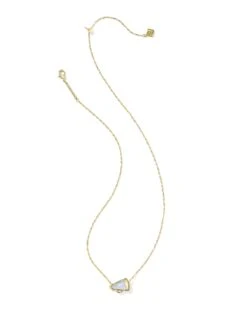 Cheer Short Pendant Necklace 9 Cheer Short Pendant Necklace -Occasionally Yours ks cheer short pendant necklace gold periwinkle illusion 2