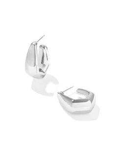 Kaia Small Hoop Earrings 3 Kaia Small Hoop Earrings -Occasionally Yours ks kaia small hoop earrings silver