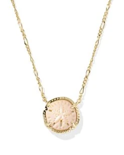 Sand Dollar Short Pendant Necklace