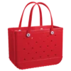 Off To The Races Red - Original Bogg® Bag Tote -Occasionally Yours off to the races red origonal bogg bag tote