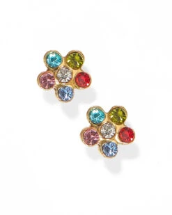 Screwback Stud - Lyla Multi 4 Screwback Stud - Lyla Multi -Occasionally Yours screwback stud earrings lyla multi linny co 235411