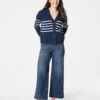 Spanx Airessentials Cardigan Stripe 2 Spanx Airessentials Cardigan Stripe -Occasionally Yours spanx airessentials cardigan stripe mdnvy porcelain 1