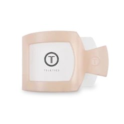 Medium Square Flat Hair Clip 10 Medium Square Flat Hair Clip -Occasionally Yours teleties almond beige medium flat square clip medium hair clip 2