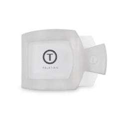 Medium Square Flat Hair Clip 6 Medium Square Flat Hair Clip -Occasionally Yours teleties coconut white medium flat square clip medium hair clip 2