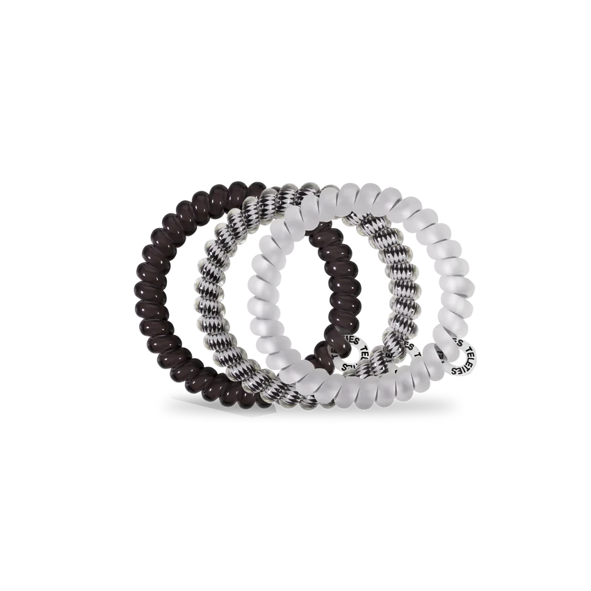 Hair Tie Pack Hair Tie Pack -Occasionally Yours teleties hair tie pack small silver flames 2