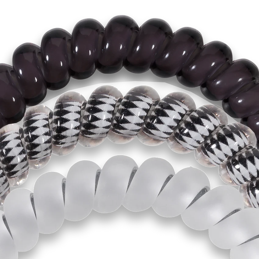 Hair Tie Pack Hair Tie Pack -Occasionally Yours teleties hair tie pack small silver flames 3