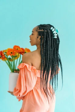 Large Clip 17 Large Clip -Occasionally Yours teleties large clip totally turquoise 4