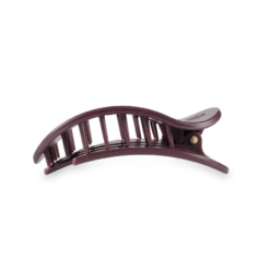 Medium Flat Round Hair Clip 4 Medium Flat Round Hair Clip -Occasionally Yours teleties medium flat round hair clip burgundy bliss 3