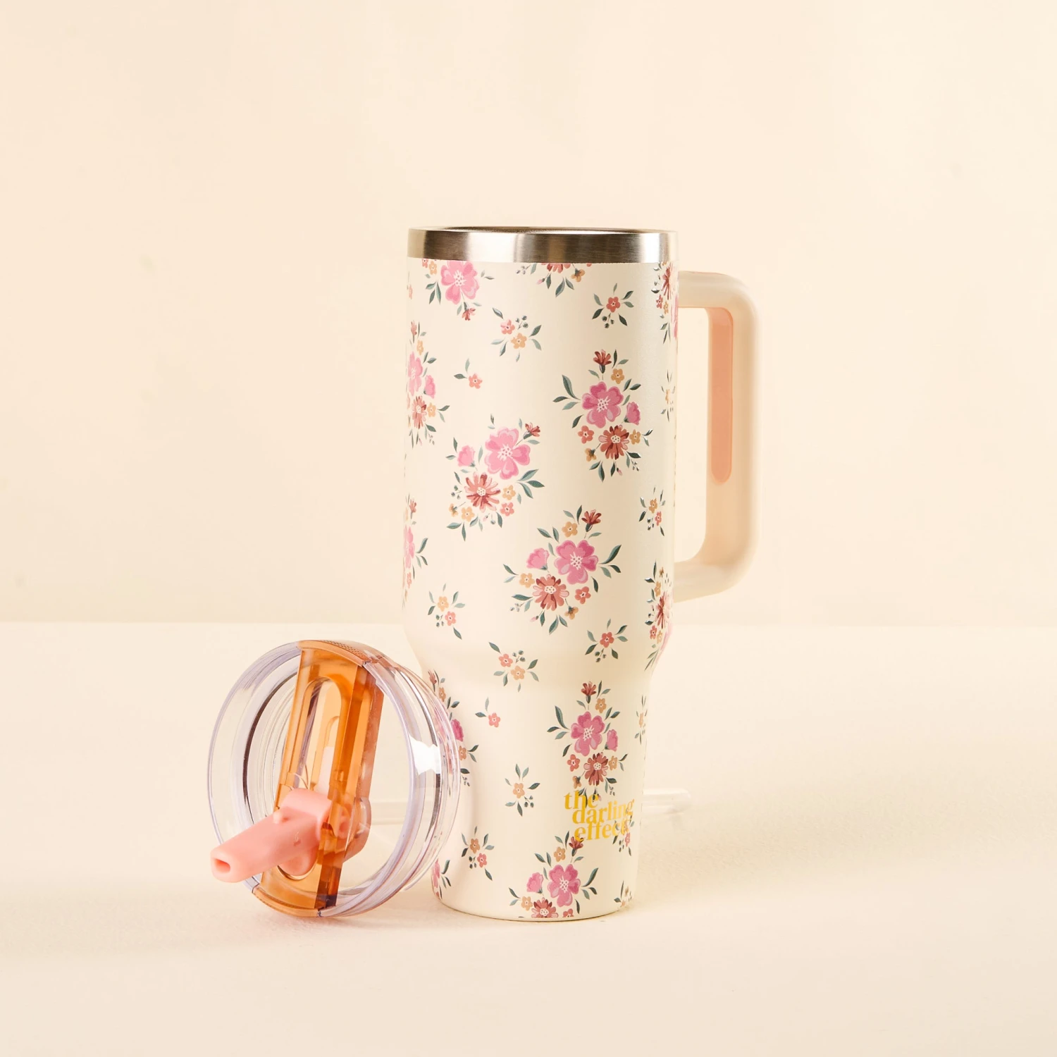Lifestyle Flip Straw Tumbler Lifestyle Flip Straw Tumbler -Occasionally Yours the darling effect lifestyle flip straw tumbler 40 oz endless daydream cream 1