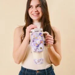 Tumbler Silicone Boot -Occasionally Yours the darling effect tumbler silicone boot bouquet beauty purple 2