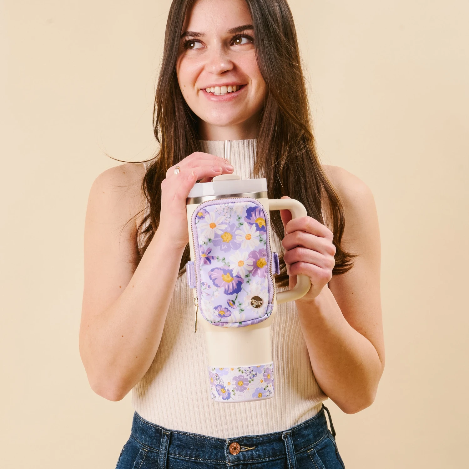 Tumbler Silicone Boot Tumbler Silicone Boot -Occasionally Yours the darling effect tumbler silicone boot bouquet beauty purple 2